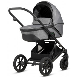Детская коляска Noordi Aqua V2 3 в 1 с автокреслом Terra Edusky Black 1482633 Dark Grey