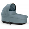 Коляска Cybex Balios S Lux TPE complete Aton S2 Hibiscus Red 3 в 1 Stormy Blue с дождевиками