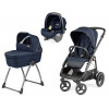 Коляска 3 в 1 Peg Perego Veloce TC Belvedere SLK Blue Shine