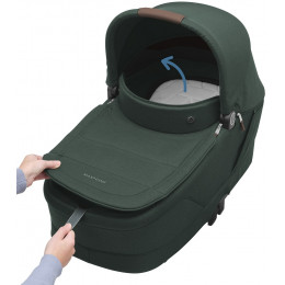Коляска детская Maxi-Cosi Oxford Plus 3 в 1 с автокреслом CabrioFix Essential green 1978403110 Twillic Green/Зеленый
