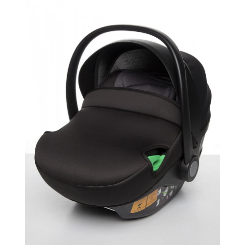 Детская коляска Peppy Monaco Thermo 3 в 1 с автокреслом First Latte (бежевый), рама бежевая
