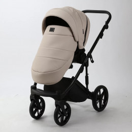 Детская коляска Adamex Lumi Air Deluxe 3 в 1 L-SA07 Бежевый, эко-кожа
