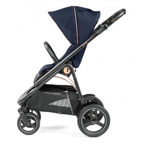 Коляска 3 в 1 Peg Perego Veloce TC Belvedere SLK Blue Shine