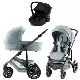Коляска 3 в 1 Britax Roemer Smile 5Z Style и автокресло Osann Cuddle Carbon Harbor Blue