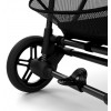 Коляска Cybex Melio Carbon Cloud T i-Size Mirage Grey Plus 3 в 1 Almond Beige/Magic Black с дождевиками