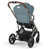Коляска Cybex Balios S Lux TPE complete Aton S2 Hibiscus Red 3 в 1 Stormy Blue с дождевиками