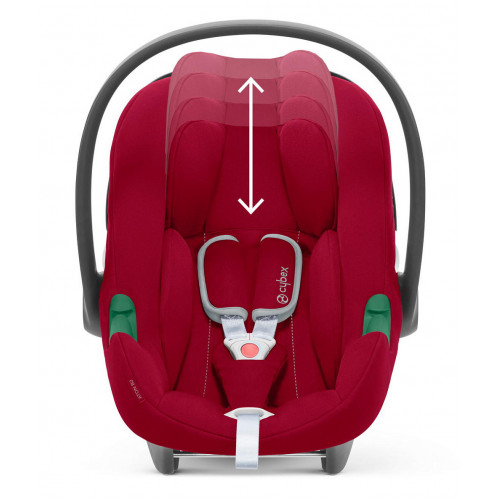 Коляска 3 в 1 Cybex Priam IV Chrome Brown complete и автокресло Aton B2 i-Size Dynamic Red Leaf Green