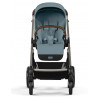 Коляска Cybex Balios S Lux TPE complete Aton S2 Hibiscus Red 3 в 1 Stormy Blue с дождевиками