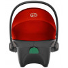 Коляска Cybex Balios S Lux TPE complete Aton S2 Hibiscus Red 3 в 1 Stormy Blue с дождевиками
