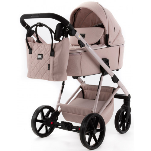 Детская коляска Adamex Delta Natura 3 в 1 DN-2-ROSE