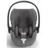 Коляска Cybex Melio Carbon Cloud T i-Size Mirage Grey Plus 3 в 1 Almond Beige/Magic Black с дождевиками