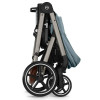 Коляска Cybex Balios S Lux TPE complete Aton S2 Hibiscus Red 3 в 1 Stormy Blue с дождевиками