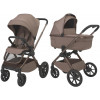Детская коляска 3 в 1 Espiro Clodi и автокресло Pi Beige 08 fashionable brown