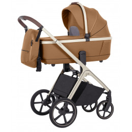 Коляска Carrello Vector CRL-6550 Vega Absolute Black 3 в 1 Coral Beige