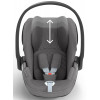 Коляска Cybex Melio Carbon Cloud T i-Size Mirage Grey Plus 3 в 1 Almond Beige/Magic Black с дождевиками