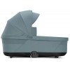 Коляска Cybex Balios S Lux TPE complete Aton S2 Hibiscus Red 3 в 1 Stormy Blue с дождевиками
