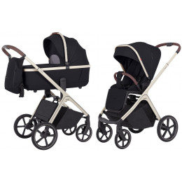 Коляска Carrello Vector CRL-6550 Nova DK791 Grey Line 3 в 1 Pearl Black