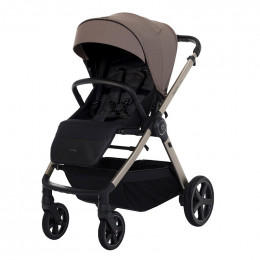 Детская коляска 3 в 1 Espiro Only 2025 и автокресло Pi Begie 408 nude brown / Бежевый (Beige 109)