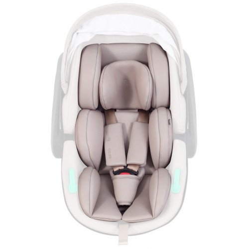 Детская коляска AmaroBaby Genius 3 в 1 с автокреслом Rant Miro Beige черный