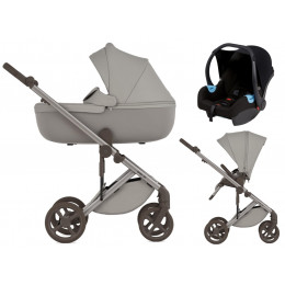 Детская коляска Anex Eli 3 в 1 без рюкзака и автокресло Biuco BC100B Granti
