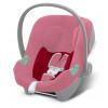 Коляска 3 в 1 Cybex Priam IV Matt Black complete и автокресло Aton B2 i-Size Dynamic Red Off White