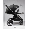 Детская коляска AmaroBaby Genius 3 в 1 с автокреслом Rant Miro Beige черный