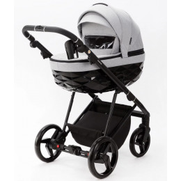 Детская коляска Adamex Quantum 3 в 1 Q-TK10 (СВ.СЕРЫЙ)