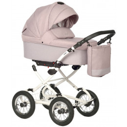 Детская коляска Indigo Barbara 21 Classic 3 в 1 с автокреслом Avionaut Cosmo Ba07 розовый