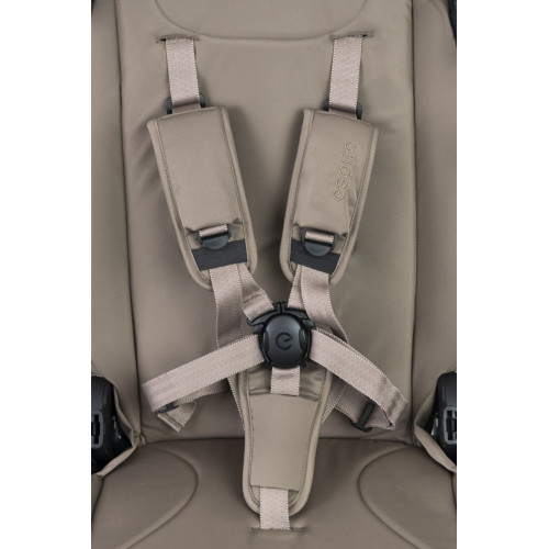 Детская коляска 3 в 1 Espiro Clodi и автокресло Pi Beige 09 stylish beige