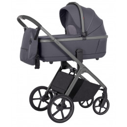 Коляска Carrello Vector CRL-6550 и автокресло Cybex Aton B2 Bay Blue 3 в 1 Landscape Grey