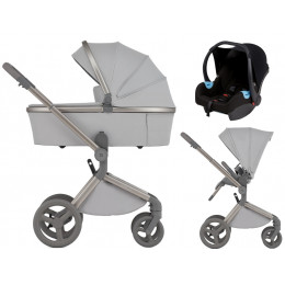 Детская коляска Anex Flo 3 в 1 и автокресло Biuco BC100B без адаптеров Frossy