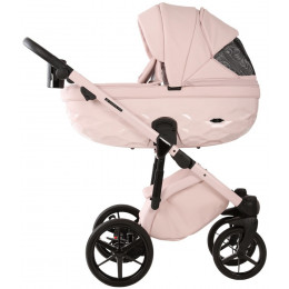 Детская коляска Adamex Chantal Pro Natura 3 в 1 CN-2-ROSE (СВ. РОЗОВАЯ КОЖА)