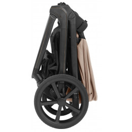 Коляска Carrello Vector 2025 CRL-6551 и автокресло Cybex Aton S2 Lava Grey 3 в 1 Mellow Beige