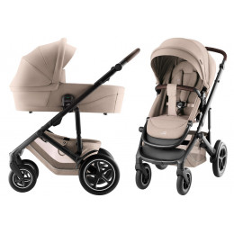 Коляска 3 в 1 Britax Roemer Smile 5Z Style и автокресло Baby-Safe PRO Style Harbor Blue Teak