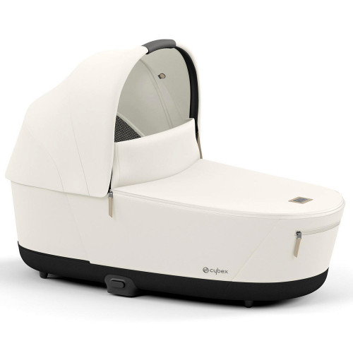 Коляска 3 в 1 Cybex Priam IV Matt Black complete и автокресло Aton B2 i-Size Dynamic Red Off White