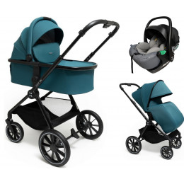 Коляска Agex Life 3 в 1 с автокреслом i-Safe S Grey ALG528 Green (Зеленый)