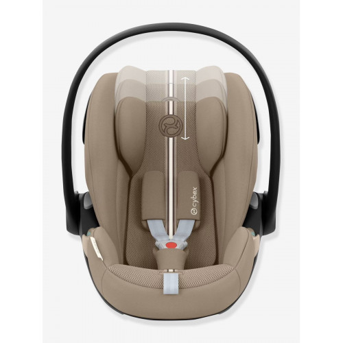 Коляска Cybex Priam IV Rosegold complete Cloud G Almond Beige Plus Base G 3 в 1 Cozy Beige