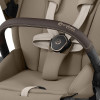 Коляска Cybex Priam IV Rosegold complete Cloud G Almond Beige Plus Base G 3 в 1 Cozy Beige