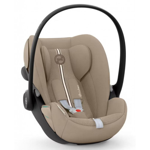 Коляска Cybex Priam IV Rosegold complete Cloud G Almond Beige Plus Base G 3 в 1 Cozy Beige