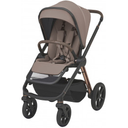 Детская коляска 3 в 1 Espiro Miloo 2.0 и автокресло Pi Beige 309 tasty cappuccino