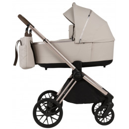 Детская коляска Adamex Bianco Special Edition 3 в 1 9 beige-champagne — св.беж-рама шампань