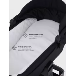 Коляска 3 в 1 Mowbaby Zoom Gold 2025 black