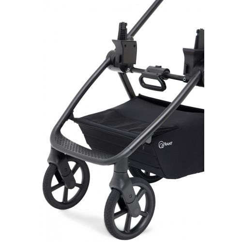 Детская коляска Rant Teo Soft 4 в 1 с автокреслом Carry Pro Black и базой Sage