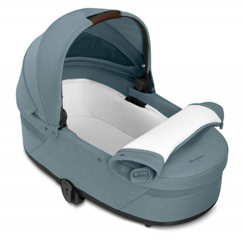 Коляска Cybex Talos S Lux TPE complete Cloud G Ocean Blue Plus Base G 4 в 1 Stormy Blue с дождевиками