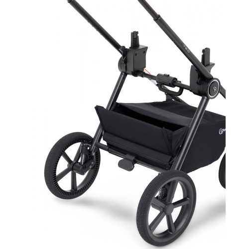 Детская коляска Rant Teo Soft 4 в 1 с автокреслом Carry Pro Black и базой Sage
