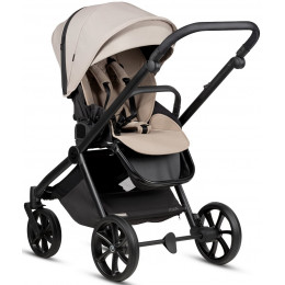 Детская коляска Tutis Mio 3 Plus Essential New 4 в 1 с автокреслом Beno Beige и базой 1622611 Moon Rock