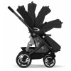 Коляска Cybex Talos S Lux BLK complete Aton S2 Hibiscus Red Base One 4 в 1 Moon Black с дождевиками