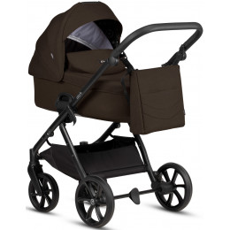 Детская коляска Tutis Leo 3 Plus 4 в 1 с автокреслом Beno Beige и базой 1582203 Brown