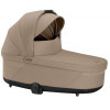 Коляска Cybex Balios S Lux TPE complete Aton S2 Moon Black Base One 4 в 1 Almond Beige с дождевиками