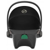 Коляска Cybex Balios S Lux TPE complete Aton S2 Moon Black Base One 4 в 1 Almond Beige с дождевиками